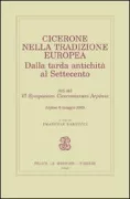 Copertina libro <b>Cicerone nella tradizione europea</b>