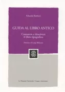 Copertina libro <b>Guida al libro antico</b>