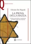 Copertina libro <b>La prova della razza</b>