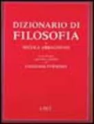 Copertina libro <b>Dizionario di filosofia</b>