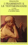 Copertina libro <b>I frammenti e le testimonianze</b>
