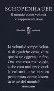 Copertina libro <b>Il mondo come volontà e rappresentazione</b>
