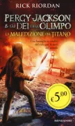 Copertina libro <b>Percy Jackson e gli dei dell'Olimpo<br></b>(titolo originale o altro titolo: <i>The Titan's Curse</i>)