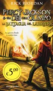 Copertina libro <b>Percy Jackson e gli dei dell'Olimpo<br></b>(titolo originale o altro titolo: <i>The battle of the labyrinth</i>)