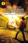 Copertina libro <b>Percy Jackson e gli dei dell'Olimpo<br></b>(titolo originale o altro titolo: <i>The battle of the labyrinth</i>)