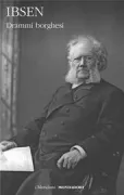 Copertina libro <b>Drammi borghesi<br></b>(titolo originale o altro titolo: <i>Fruen fra Havet</i>)