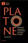 Copertina libro <b>Simposio Apologia di Socrate Critone Fedone<br></b>(titolo originale o altro titolo: <i>Crito</i>)