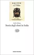 Copertina libro <b>Storia degli Ebrei in Italia</b>