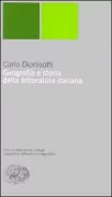 Copertina libro <b>Geografia e storia della letteratura italiana</b>