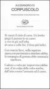 Copertina libro <b>Corpuscolo</b>