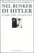 Copertina libro <b>Nel bunker di Hitler<br></b>(titolo originale o altro titolo: <i>Dans le bunker de Hitler</i>)