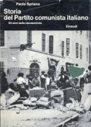 Copertina libro Spriano, Storia del partito comunista italiano II