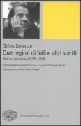 Copertina libro <b>Due regimi di folli e altri scritti<br></b>(titolo originale o altro titolo: <i>Deux régimes de fous</i>)