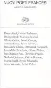 Copertina libro <b>Nuovi poeti francesi</b>