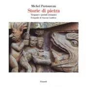 Copertina libro <b>Storie di pietra<br></b>(titolo originale o altro titolo: <i>Tympans et portails romans</i>)