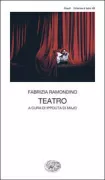 Copertina libro <b>Teatro<br></b>(titolo originale o altro titolo: <i>Tredici metri di stoffa turchese per foderare due divani</i>)