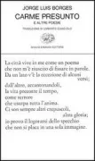 Copertina libro <b>Carme presunto e altre poesie<br></b>(titolo originale o altro titolo: <i>Poemas, 1923-1958</i>)