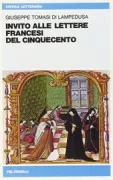 Copertina libro Invito alle lettere francesi del Cinquecento
