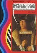 Copertina libro <b>Qual è il titolo di questo libro ?<br></b>(titolo originale o altro titolo: <i>What is the name of this book?</i>)