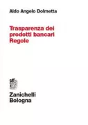 Copertina libro <b>Trasparenza dei prodotti bancari</b>