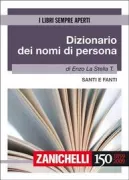 Copertina libro <b>Dizionario dei nomi di persona</b>