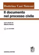 Copertina libro <b>Il documento nel processo civile</b>