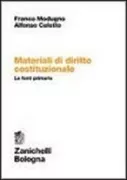 Copertina libro <b>Materiali di diritto costituzionale</b>