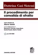 Copertina libro <b>Il procedimento per convalida di sfratto</b>