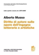 Copertina libro <b>Del diritto di autore sulle opere dell'ingegno letterarie e artistiche</b>