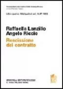 Copertina libro <b>Della rescissione del contratto</b>