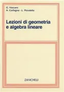 Copertina libro <b>Lezioni di geometria e algebra lineare</b>