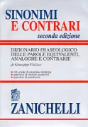 Copertina libro <b>Sinonimi e contrari</b>