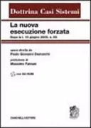 Copertina libro <b>La nuova esecuzione forzata</b>