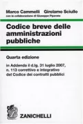 Copertina libro <b>Codice breve delle amministrazioni pubbliche</b>