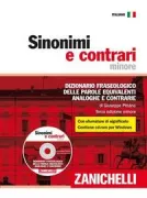 Copertina libro <b>Sinonimi e contrari minore</b>