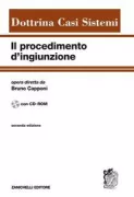 Copertina libro <b>Il procedimento d'ingiunzione</b>