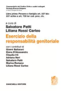 Copertina libro <b>Esercizio della responsabilità genitoriale</b>