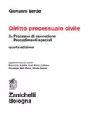 Copertina libro <b>3: Processo di esecuzione Procedimenti speciali</b>