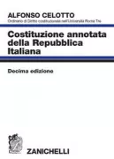 Copertina libro <b>Costituzione annotata della Repubblica italiana</b>