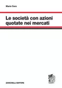 Copertina libro <b>Le società con azioni quotate nei mercati</b>