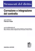 Copertina libro <b>Correzione e integrazione del contratto</b>