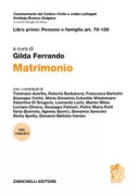 Copertina libro <b>Matrimonio</b>