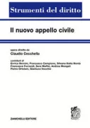 Copertina libro <b>Il nuovo appello civile</b>