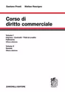 Copertina libro <b>Corso di diritto commerciale</b>
