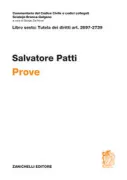 Copertina libro <b>Delle prove</b>