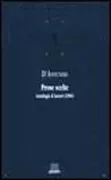 Copertina libro <b>Prose scelte</b>