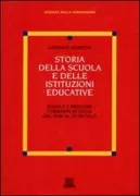 Copertina libro <b>Storia della scuola e delle istituzioni educative</b>