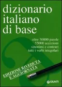 Copertina libro <b>Dizionario italiano di base</b>