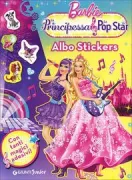 Copertina libro Barbie Principessa Pop Star Albostickers