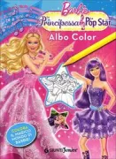 Copertina libro Barbie Principessa Pop Star Albocolor